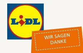 Wir sagen: Danke Lidl!