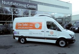 Der neue Mercedes Sprinter der Kieler Tafel