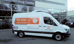 Der neue Mercedes Sprinter der Kieler Tafel