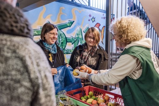 Die Tafel in Kiel - Essen, wo es hingehört